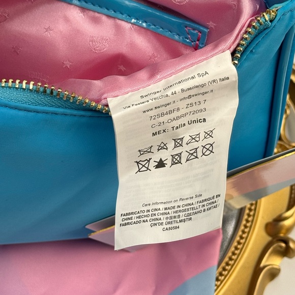 🆕 CHIARA FERRAGNI 🧿 NWT Vicky Eyelike Tote Bag - Borsa a Mano - Blue - Picture 12 of 16